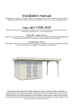 Preview for 4 page of Palmako Lara FR28-4925 Installation Manual