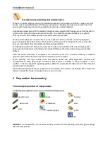 Preview for 6 page of Palmako Lara FR28-4925 Installation Manual