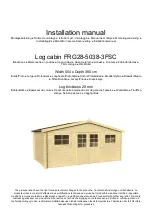 Preview for 3 page of Palmako Lodz 2 FRG28-5038-3FSC Installation Manual