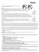 Предварительный просмотр 34 страницы Palmako MV70-1212-1 Assembly, Installation And Maintenance Manual