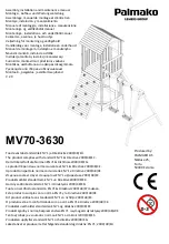 Preview for 1 page of Palmako MV70-3630 Manual