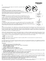 Preview for 25 page of Palmako MV70-3630 Manual