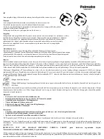 Preview for 38 page of Palmako MV70-3630 Manual