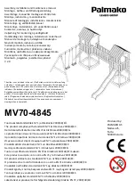 Preview for 1 page of Palmako MV70-4845 Assembly, Installation And Maintenance Manual