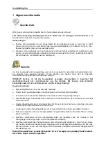 Preview for 15 page of Palmako Olaf EL18-3422-1 Installation Manual