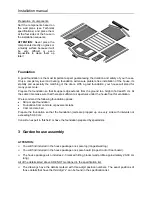 Preview for 6 page of Palmako PAJ28-3030-1 Installation Manual