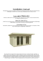 Предварительный просмотр 3 страницы Palmako PM44-434 Installation Manual