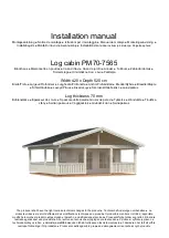 Preview for 4 page of Palmako PM70-7565 Installation Manual