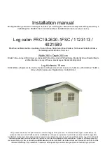 Preview for 4 page of Palmako Rimini 1 FRC19-2620-1FSC Installation Manual