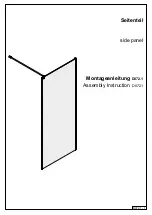 Preview for 1 page of Palme PEDCVST80H185 Assembly Instruction Manual