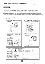 Предварительный просмотр 4 страницы Palmer Fixture HD-0960/0961-17 Manual