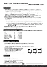 Preview for 5 page of Palmer Fixture HD0950-09 Operating Instructions And Parts Manual