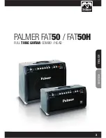 Preview for 3 page of Palmer FAT50 User Manual