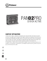 Предварительный просмотр 2 страницы Palmer PAN02PRO User Manual