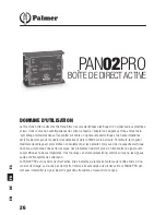 Предварительный просмотр 26 страницы Palmer PAN02PRO User Manual