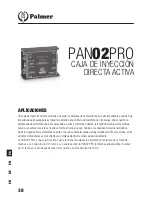 Предварительный просмотр 38 страницы Palmer PAN02PRO User Manual