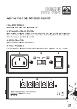 Предварительный просмотр 17 страницы Palmer PWT05 User Manual