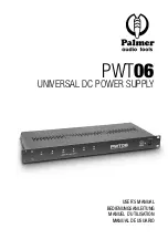 Preview for 1 page of Palmer PWT06 User Manual