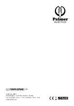 Preview for 29 page of Palmer PWT06 User Manual