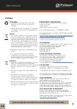 Предварительный просмотр 12 страницы Palmer PWT12IEC User Manual