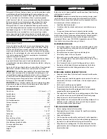 Preview for 2 page of Palmgren 80110B Operating Manual & Parts List