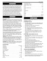 Предварительный просмотр 2 страницы Palmgren 80171 Operating Manual & Parts List