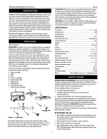 Предварительный просмотр 2 страницы Palmgren 80174 Operating Manual & Parts List