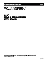 Preview for 1 page of Palmgren 81093 Operating Manual & Parts List