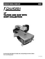 Preview for 1 page of Palmgren 83116 Operator'S Manual & Parts List