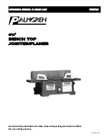 Palmgren 84261A Operating Manual & Parts List предпросмотр