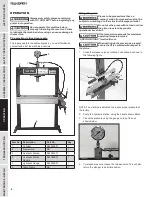 Предварительный просмотр 8 страницы Palmgren 9661610 Operating Instructions & Parts Manual