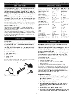 Предварительный просмотр 2 страницы Palmgren 9681108 Operating Manual & Parts List