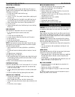 Предварительный просмотр 7 страницы Palmgren 9681108 Operating Manual & Parts List