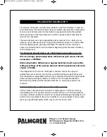 Предварительный просмотр 24 страницы Palmgren 9683120 Operating Manual & Parts List