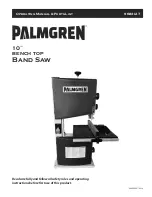 Palmgren 9683127 Operating Manual & Parts List preview