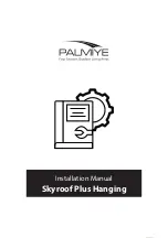 palmiye Skyroof Plus Hanging Installation Manual preview