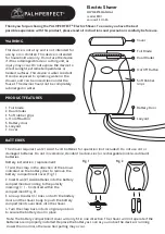 Palmperfect 3801 Owner'S Manual preview