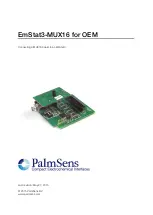 Preview for 1 page of PalmSens EmStat3-MUX16 Quick Start Manual