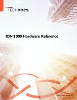 PaloAlto Networks ION 1000 Hardware Reference Manual preview