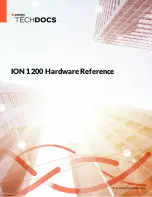 Preview for 1 page of PaloAlto Networks ION 1200 Hardware Reference Manual