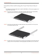 Preview for 22 page of PaloAlto Networks ION 5200 Hardware Reference Manual