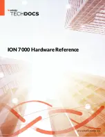 Предварительный просмотр 1 страницы PaloAlto Networks ION 7000 Hardware Reference Manual