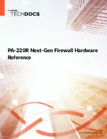 PaloAlto Networks PA-220R Hardware Reference Manual preview