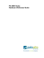 Preview for 1 page of PaloAlto Networks PA-3020 Hardware Reference Manual