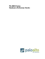 PaloAlto Networks PA-4000 Series Reference Manual preview