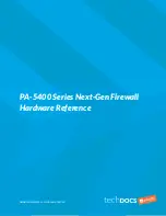 PaloAlto Networks PA-5400 Series Hardware Reference Manual preview