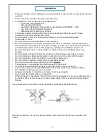 Preview for 8 page of Paloma PG-451S Operating Instructions Manual