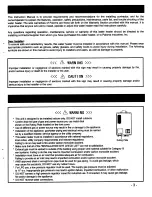 Предварительный просмотр 3 страницы Paloma PH-16FSN Installation And Operating Instructions Manual