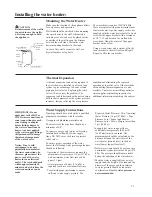 Preview for 11 page of Paloma PH-25R OFN Use & Care Manual