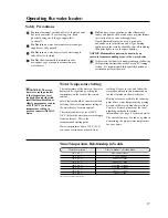 Preview for 27 page of Paloma PH-28R DVSN Installation And Operating Instruction Manual